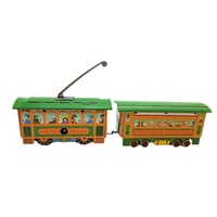 Ensemble de voitures en métal vintage, jouet rétro à manivelle pour collectionneurs et enfants