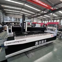 Machine de découpe laser fibre CNC 3015 6025 1500W 2000W 3000W avec source Raycus pour acier inoxydable, acier au carbone et tôles métalliques
