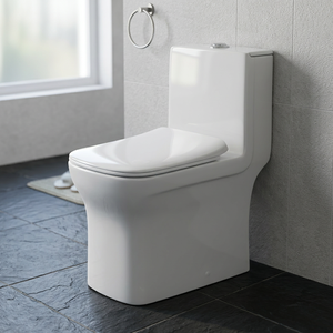 Inodoros de Porcelana de Marca Premium, Artículos Sanitarios para Baño, Inodoro de Cerámica Moderno de Una Pieza - Product Image 5