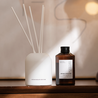 Diffuseur d'huiles essentielles d'aromathérapie en rotin sans feu de luxe de 150ml pour la maison et le bureau Diffusion de roseau parfum idée cadeau de luxe