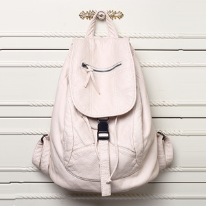Fashion PU Leather <b>Backpack</b> Casual Large Capacity College Wind Travel <b>Student</b> Bag Handbag - Product Image 6