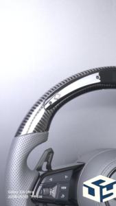 Volant de voiture en fibre de carbone pour <span class=keywords><strong>Audi</strong></span> R8 <span class=keywords><strong>TT</strong></span> Mk2 <span class=keywords><strong>Mk3</strong></span> B8 <span class=keywords><strong>RS</strong></span> TTS TTRs RS3 RS6 RS4 RS5 RS7 A3 D3 A4 A5 A6 C6 A7 A8 A1 Q3 Q5 Q7 - Product Image 6