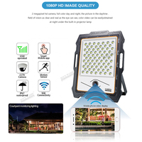 ALLTOP - Reflector LED Solar para Exteriores con Wifi, Impermeable IP65, 100W 200W 300W 400W 1080P, Carcasa de Aluminio Fundido a Presión, Ángulo de Haz de 120°