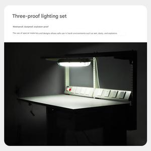 ESD phòng thí nghiệm đồ nội thất bàn làm việc cho PCB Hàn Chiều cao có thể điều chỉnh kim loại băng ghế dự bị cho bệnh viện hội thảo trường phòng thí nghiệm bảng - Product Image 5