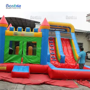 Castillo inflable de onza, combo de Casa de rebote, oferta