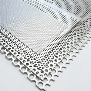 cnc stamping machining parts,Yeson Perforated Punching Round Hole Mesh Circle Balcony Perforated Metal Mesh parts