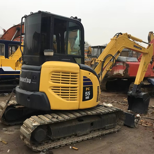 A Used Second-hand Excavator <b>Earth</b>-<b>moving</b> <b>Machinery</b> KOMATSU PC55MR for Sale - Product Image 1