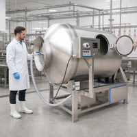 Machine à mariner sous vide entièrement automatique pour la marinade et la saumurage de la viande dans une ligne de production d'aliments surgelés