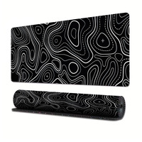 Tapis de souris en caoutchouc naturel durable, écologique, imperméable, antidérapant et résistant à l'usure pour le jeu et le bureau, en stock