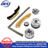 Kit complet de révision moteur : vilebrequin, bielles, pistons, segments, jeu complet de joints pour Hyundai Kia G4FJ 1.6L