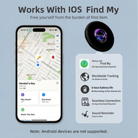 Localizador Inteligente Air Tag 2026, el Más Popular, Insignias Digitales con Video, Rastreador GPS para Mascotas, Niños, Beambox, Insignia Electrónica, Buscador de Llaves Inteligente