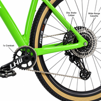 Vélo de montagne électrique en carbone de 29,5 pouces KEYDE, moteur arrière 250W, Deore 12, frein à disque hydraulique, batterie au lithium, vélo électrique sportif
