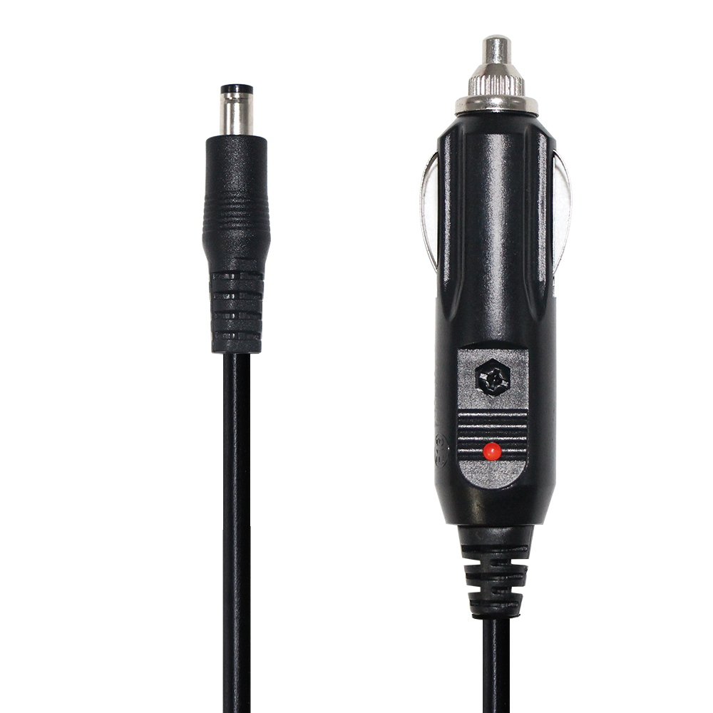 Kuncan Cavo Di Ricarica Per Accendisigari Auto – Maschio-Maschio 12-24V, 10A, Lunghezza 1,2m Con Indicatore LED - 2