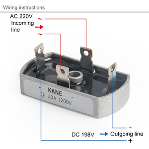QL30-10 30A 1000V <span class=keywords><strong>Rectificador</strong></span> <span class=keywords><strong>de</strong></span> puente monofásico <span class=keywords><strong>de</strong></span> cuatro patas <span class=keywords><strong>de</strong></span> alta potencia, SCR <span class=keywords><strong>de</strong></span> conversión AC-DC <span class=keywords><strong>de</strong></span> <span class=keywords><strong>onda</strong></span> <span class=keywords><strong>completa</strong></span> para fuentes <span class=keywords><strong>de</strong></span> alimentación industriales - Product Image 6