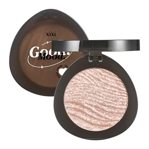Luxury Low Moq Super Shinny Glitter Mini Loose Powder Face Body Makeup Blush And Highlighter