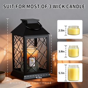 Calentador de Velas sin Llama, Nueva Tendencia 2026, Lámpara de Aromaterapia Segura para Oficina y Mesita de Noche - Product Image 4