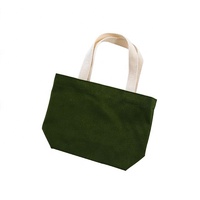 Sac fourre-tout ouvert à la main en toile de couleur unie pour filles à la mode Sac à provisions artistique de taille étudiante pour une utilisation au supermarché