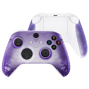 EXtremeRate Coque transparente personnalisée et rails latéraux pour manette Xbox Series X/S - Kit de boîtier DIY - Product Image 3
