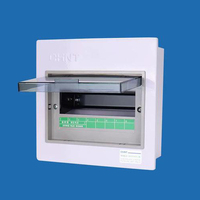 Boîtier de distribution CHINT PZ30G 36 voies à montage encastré, 3 phases, blanc, 100A, IP20, en plastique et métal