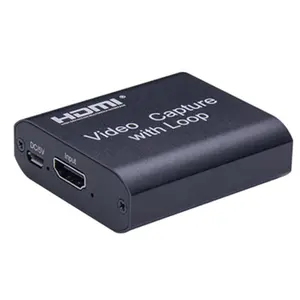 Carte de capture vidéo USB2.0 pour ordinateur téléphone portable PS4 surveillance en direct du jeu avec caméra à anneau équipement d'enregistrement vidéo