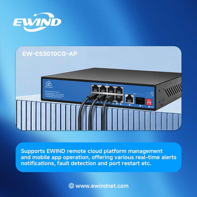 Gigabit AI Smart PoE Switch 4/8/16/24 Port Remote Cloud Managed POE Switch for IP Camera CCTV Office AP Broadband Access