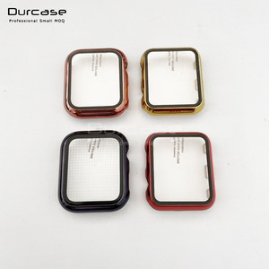 Placca <span class=keywords><strong>Trasparente</strong></span> Antiurto Hard Case Per <span class=keywords><strong>Apple</strong></span> Orologio 38 MILLIMETRI 40 MILLIMETRI 42 MILLIMETRI 44 MILLIMETRI Caso Coperchio di Protezione - Product Image 3