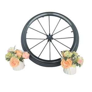 24 "x1 altıgen Hub su Transfer baskı Handrim PVC Spoker kol moda aktif tekerlekli sandalye arka tekerlek - Product Image 5