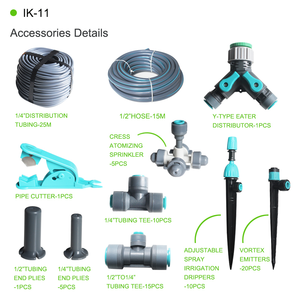 Kits d'irrigation <span class=keywords><strong>goutte</strong></span> <span class=keywords><strong>à</strong></span> <span class=keywords><strong>goutte</strong></span> de jardin bricolage <span class=keywords><strong>Kit</strong></span> de système d'irrigation de jardin pour l'<span class=keywords><strong>arrosage</strong></span> des légumes de jardin - Product Image 2