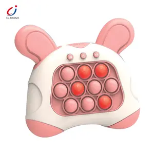 Chengji Nieuwe Populaire Hot Quick Pop Bubble Elektronische Whack A Mole Verlichten Stress Console Sensorische Snelle Push Puzzelspel Voor Kinderen
