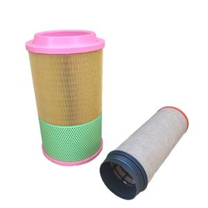 Kit de Filtro de Aire Exterior Manny 25150150-004P1 y Filtro de Aire Interior 25150150-004P2 para Admisión de Compresor con Doble Filtración - Product Image 5