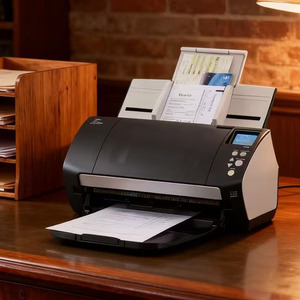 저렴한 가격 Fi-7180 USB 3.0 인터페이스 A4 문서 및 이미지 스캐너 600 Dpi 연속 스캔 재고 있음 1년 보증 - Product Image 1