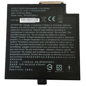 适用于Getac B300 B300X坚固441831700026 3ICR19/66-3笔记本电脑的全新原装BP3S3P2900-2 10.8V 8700毫安时笔记本电脑电池 - Product Image 3