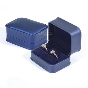 Custom Pu Leather Jewelry Box Set For Diamond And Fine Jewelry Multi Color Choices Factory Direct Supply For Bulk Orders - Product Image 1
