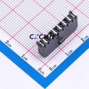 436500604 Wire-to-<b>Board</b> <b>Pin</b> Header Bent Lead Through Hole Connector 1x6P 3mm Right Angle Insert Micro-Fit (MX 3.0) - Product Image 2