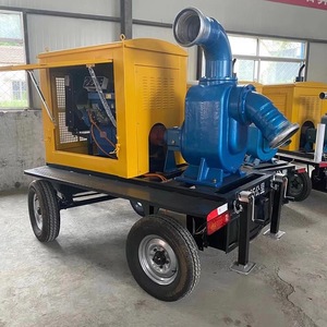 Camion pompe de drainage à moteur diesel 200 500 1000 mètres cubes, unité intégrée de pompe à eaux usées auto-amorçante - Product Image 2
