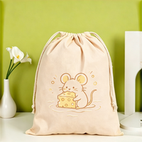 Sac en toile naturelle vierge pour transfert thermique DIY, idéal pour emballages cadeaux de mariage et de fête d'anniversaire
