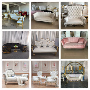 Juego de sofás de boda asiáticos de alta calidad, muebles de boda, juego de sofás para eventos, bodas - Product Image 2