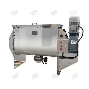 double taper powder mixer ribbon mixer triple with factory price