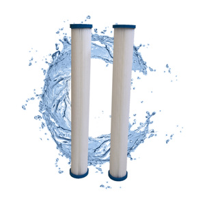 CLANDE KPS Antibacterial 5 Micron PP Pleated <b>Pool</b> & Spa Filter Cartridge-Reusable After Washing <b>Pool</b> Cleaning <b>Accessories</b> - Product Image 1