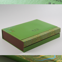 Boîtes de luxe personnalisées en carton pour emballages de thé, couvercles de pots à bougies, grandes boîtes pour coffrets cadeaux, gaufrage, pelliculage mat, recyclées
