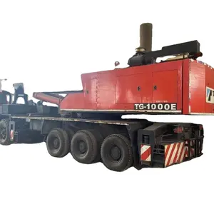 اليابان tadano 100 طن شاحنة رافعة ، وتستخدم tadano TG-1000E-3 المحمول رافعة مع نيسان شاحنة