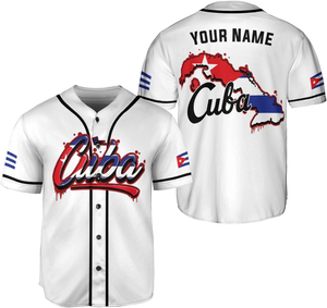 Vente en Gros Nouveau Design Hommes T-shirts Cubains de Haute Qualité Camisetas Béisbol Cuba - Product Image 5