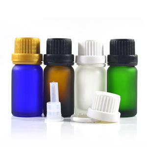 थोक बिक्री 5 मिली 10 मिली 15 मिली 30 मिलीलीटर छोटी भूरे रंग की एम्बर यूरो ड्रोपर ग्लास सुगंध इत्र के साथ आवश्यक तेल की बोतल - Product Image 4