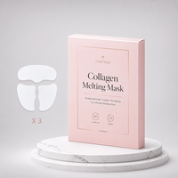 Marque privée Vente chaude Cosmétique coréen Anti-âge Supprimer les ridules Visage et Yeux Patchs de fusion de collagène