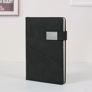 Carnet en cuir A5, poche multifonctionnelle avec emplacement pour <span class=keywords><strong>téléphone</strong></span> et porte-stylo - Parfait pour <span class=keywords><strong>les</strong></span> professionnels et <span class=keywords><strong>les</strong></span> voyages - Product Image 6