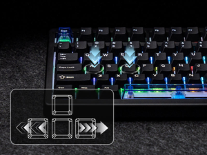 Clavier de jeu <span class=keywords><strong>EPOMAKER</strong></span> HE80 à interrupteurs magnétiques, disposition 80 %, effet Hall, déclenchement rapide 8000 Hz, fixation Gasket, Hot-swap, RGB pour Win/Mac - Product Image 6