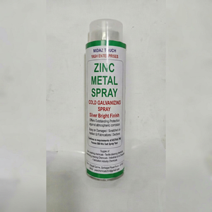 Zinc Metal <b>Spray</b> Cold Galvanizing Coating <b>Silver</b> Bright Finish Corrosion Protection for Repair and Maintenance - Product Image 1