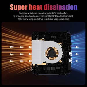 TOPC chơi game mini AMD R7 7730u 8-core 16-Thread PCIe3.0 4.5GHz SSD wifi5.2 DDR4 32G 1TB chơi game mini PC wifi6e Máy tính để bàn - Product Image 5