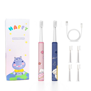 Electric Toothbrush For Kids Cartoon Style Rechargeable Type C IPX7 Waterproof 3 12 Years Old - Product Image 2