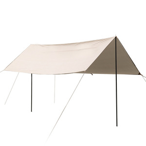 Bâche Oxford rhombique <span class=keywords><strong>ultra</strong></span>-légère enduite d'argent, épaissie, coupe-vent, imperméable et anti-UV pour abri de camping extérieur - Product Image 1